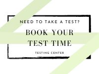  book your test appointment